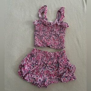Jessica Simpson Pink Patterned Outfit